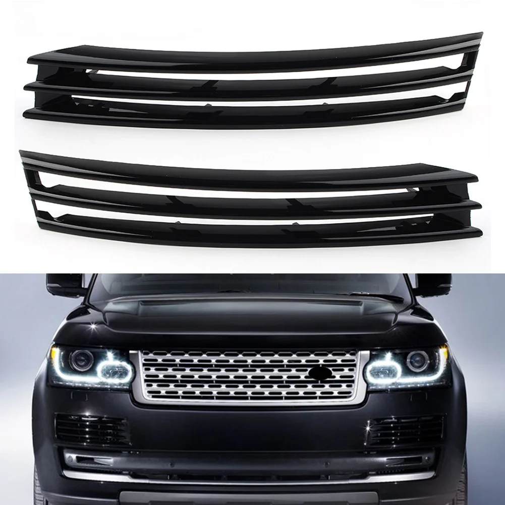 Car Black Front Bumper Grilles Lower Grill For Land Rover Range Rover L405 2013 2014 2015 2016 2017