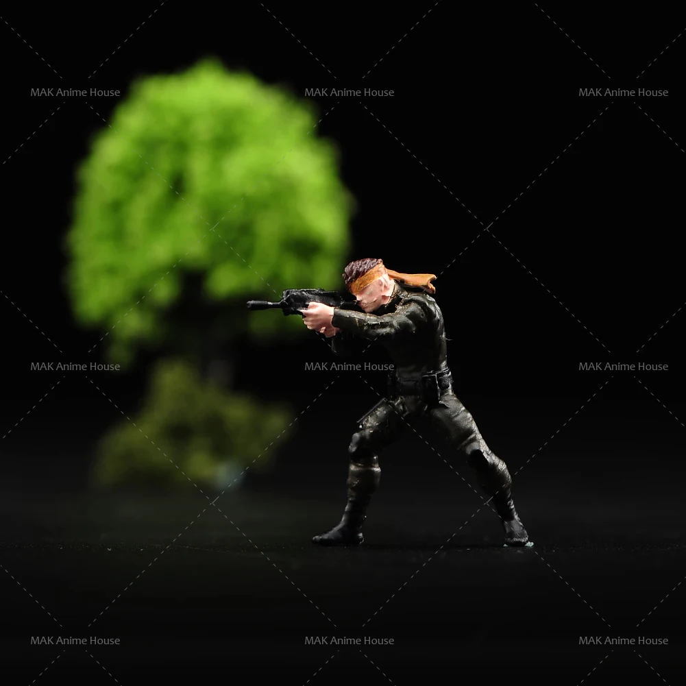 

Miniaturs 1/64 1/43 Manual Handmade Painted Male Solider Point And Shoot Action Body Diorama Figure for Car Sand Decoration Toys