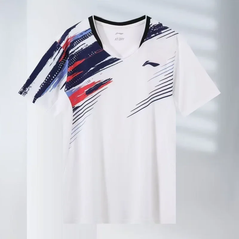 2026 New High-quality Table Tennis Sportswear Badminton Short-sleeved Tops Competition Wear T-shirt Breathable Sweat-absorbent