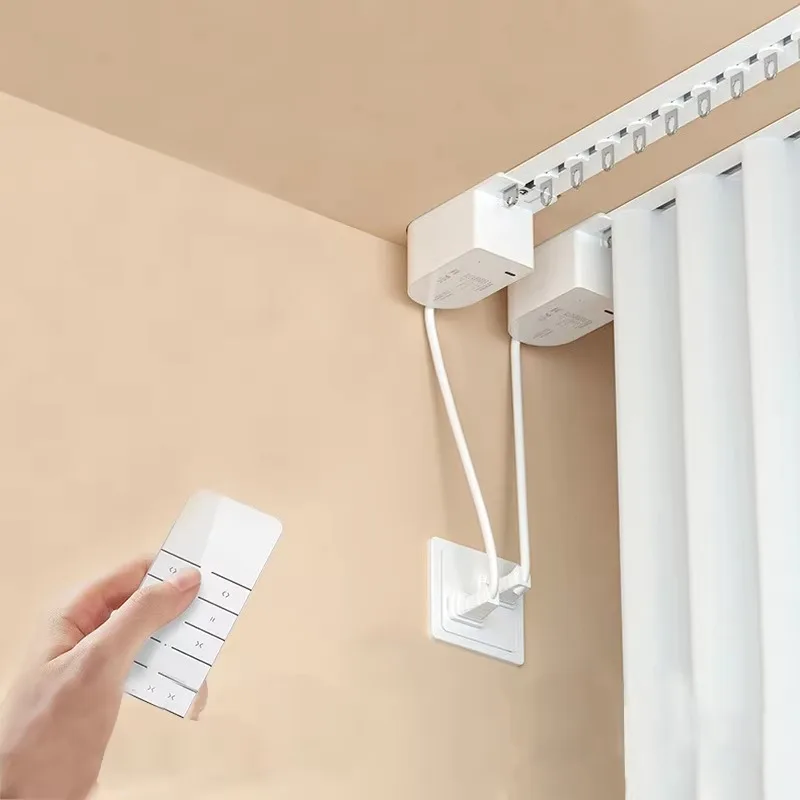 

Low Price Electric Wireless Curtain Motor Wifi Smart Curtains for Living Room