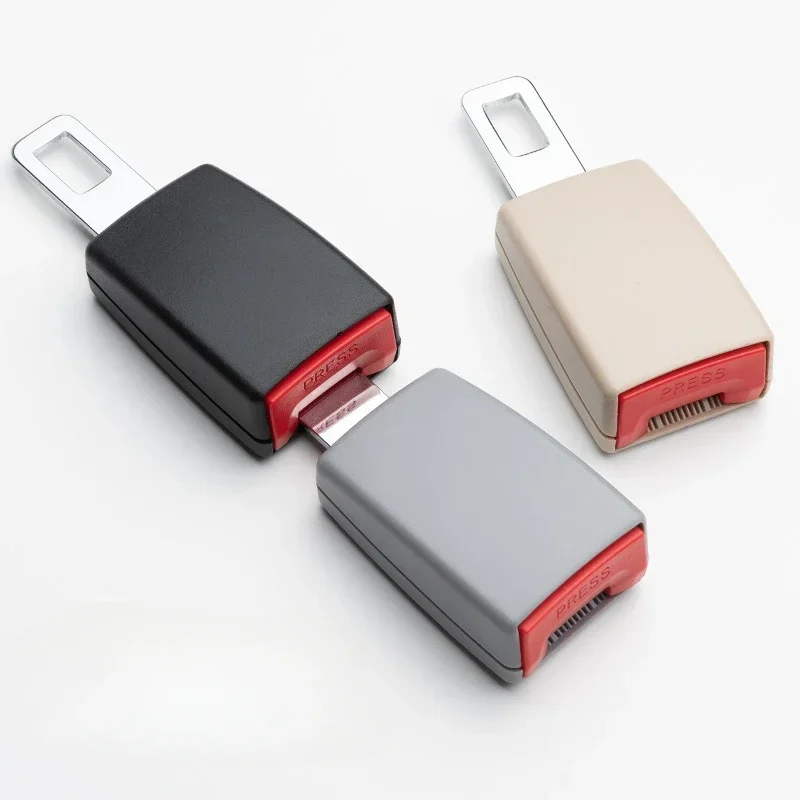 1/2Pcs Car Seat Belt Buckle Clip Extender Car Safety Insuance Belts Extender Safety Belt Buckles Extension Accessories
