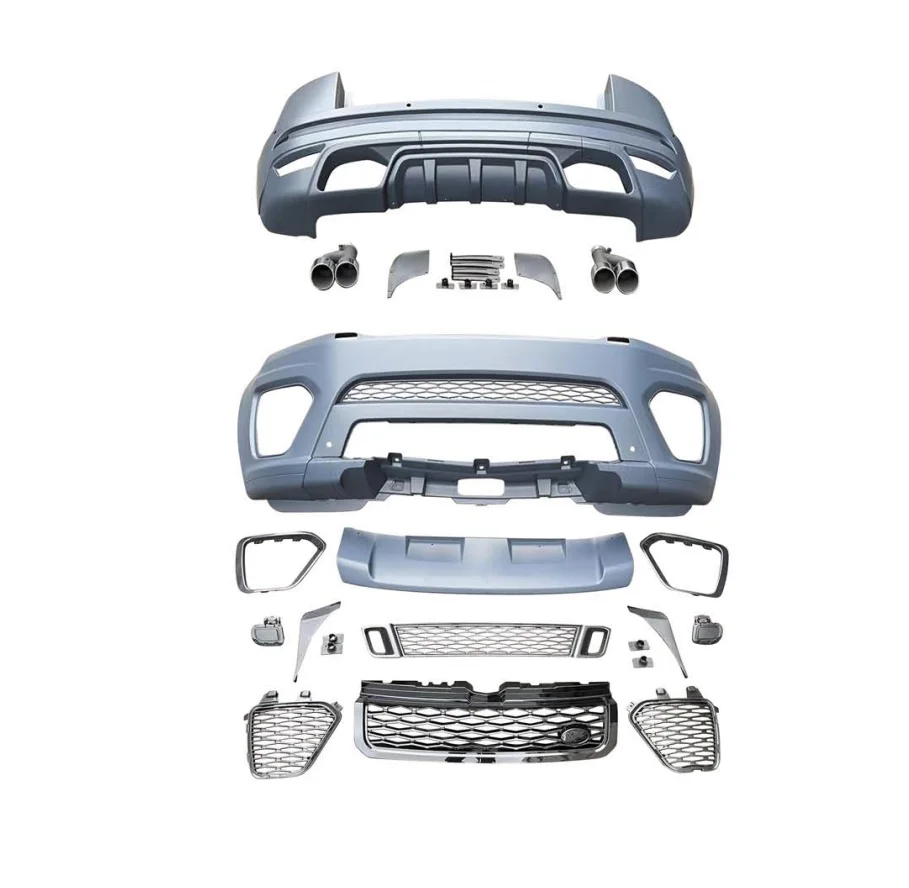 

Durable ForLandRover Range Rover Evoque SVR Style PP Material BODYKIT 2010-2019