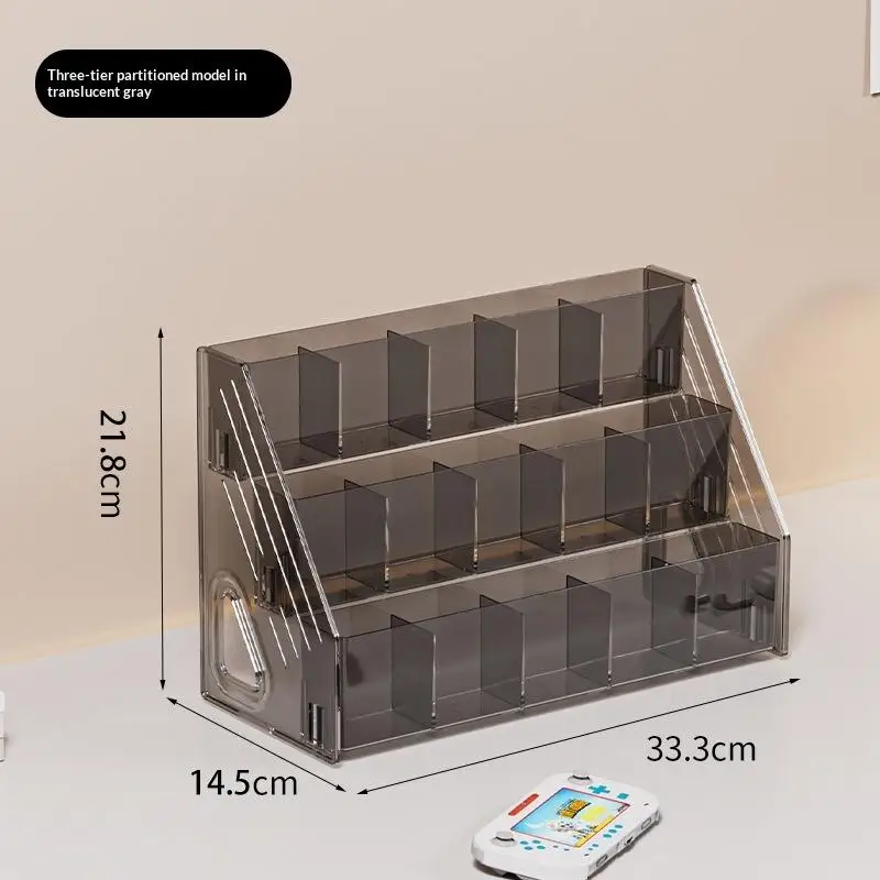 Acrylic Desk Pen Organizer DIY Style and Versatile Stationery Holder for Office School Desk Storage