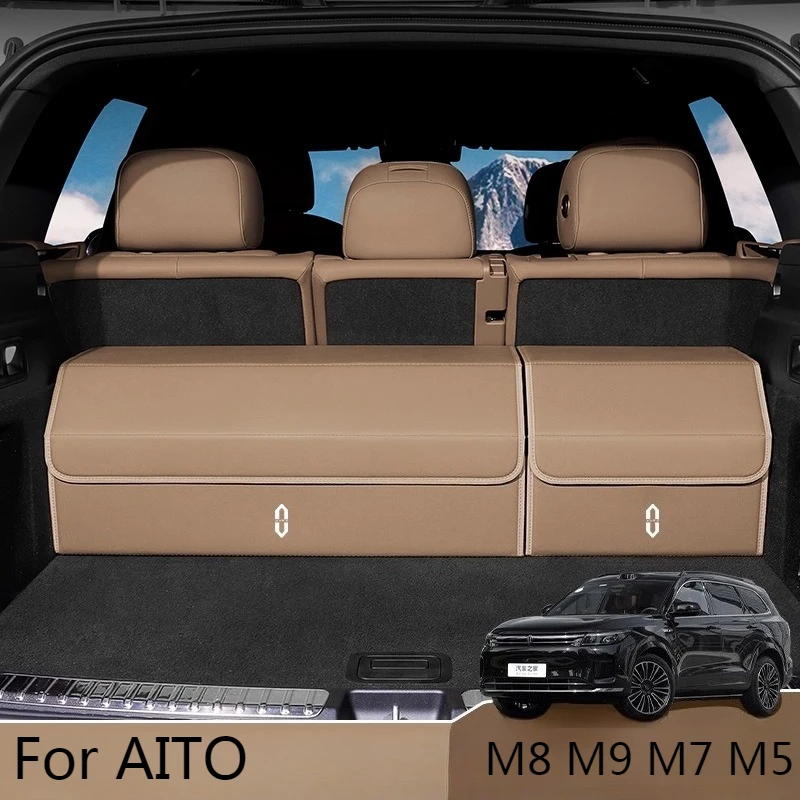 Car Trunk Storage Box M9 M7 M5 Car Trunk Storage Box For AITO M8 Storage Artifact  Environmentally Friendly and Hard