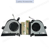 CHJ New Laptop CPU+GPU Cooling Fan for ASUS TUF Dash F15 FX516 FX516P DFSCK22D05883L FNAR DFSCK221151817 FNAQ 1 DC12V 1A Fan