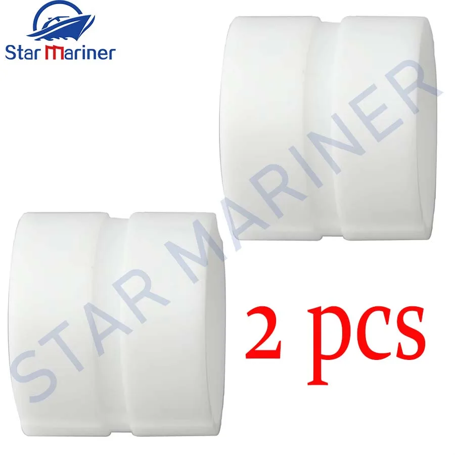 

90386-44M03 Bush,Nylon Bush For Yamaha Outboard Parts 2 Stroke 40HP for Parsun Swivel Bracket 4 Stroke 25HP 20HP 40HP 2 PCS