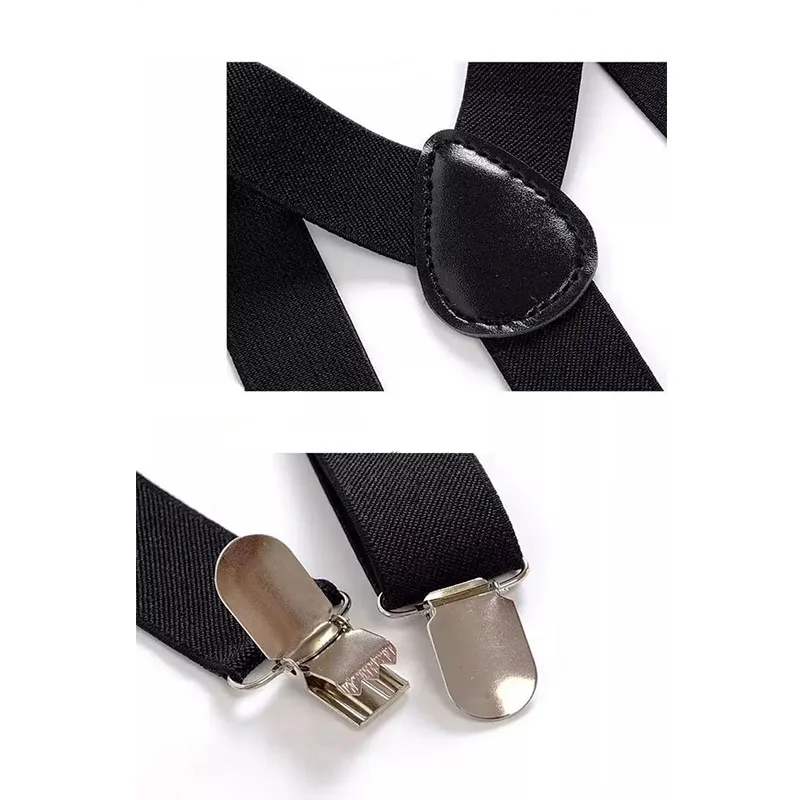 حزام حمالات X-Back عصري - شريط خصر ناعم قابل للتعديل مقاس 3.5 سم مع أزرار إطباقية زهرية، طراز فاسق ريترو للنساء/الرجال