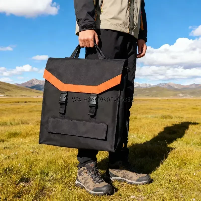 wmwmnu 100W 200W 300W 400W Portable Foldable Solar Panel Bag Waterproof Lightweight for Outdoor Camping Tent RV Beach