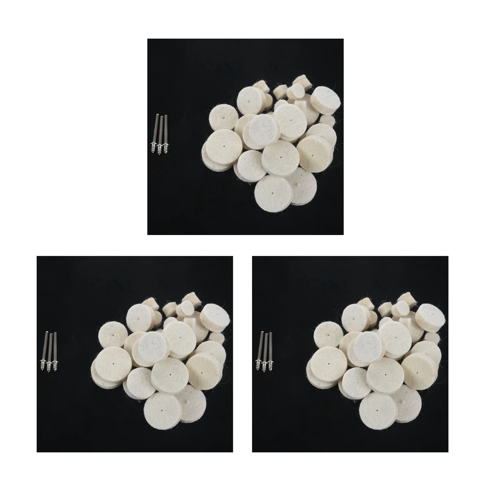 

ABLQ 99 шт., мягкий фетр, полировальный круг, смешанный аксессуар для вращающегося инструмента