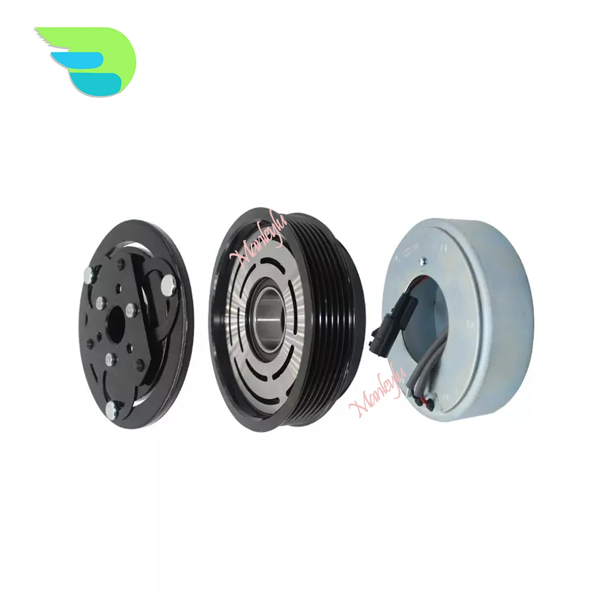 AC Air Conditioning Compressor Clutch Pulley For RENAULT FLUENCE DUSTRE LOGAN SANDERO DACIA DOKKER NISSAN NOTE 8201025121