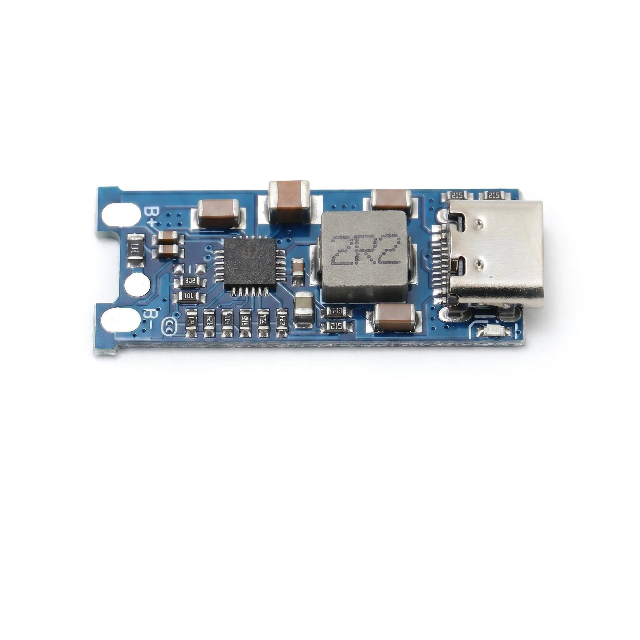 2 series 3 series polymer lithium battery charging module with balanced Type C boost 8.4V12.6V fast charging 1.2A