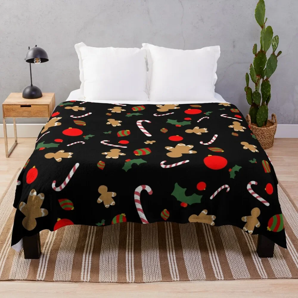 

Holiday pattern Throw Blanket Decorative Beds Decorative Throw Warm Blankets