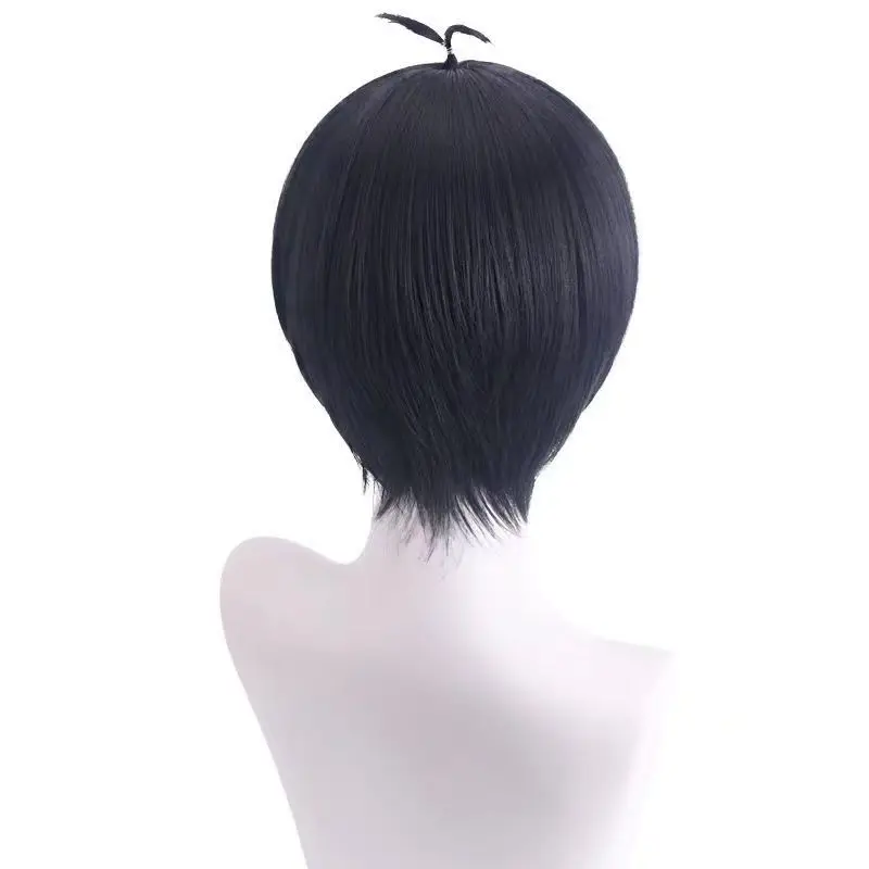 الأزرق قفل يويتشي Isagi شعر مستعار تأثيري | شعر أنمي قصير مزخرف مسبقًا ومتوفر في المخزون #3