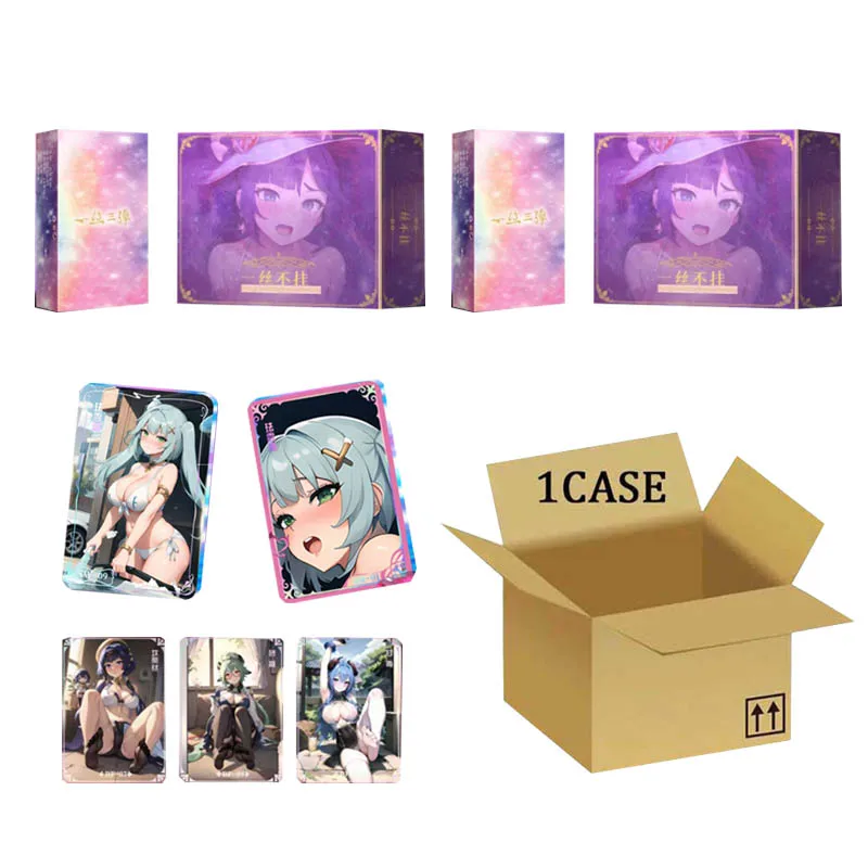 

Wholesale Goddess Story Collection Card Booster Box MeiKaShe YiSiSanBullet Random Metal Card 1Case Of Card