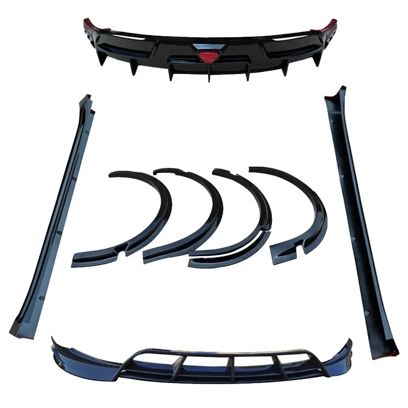 

Model Y 2021-2025 Modified Body Kit, Front Lip Rear Lip Side Skirt Wheel Eyebrow