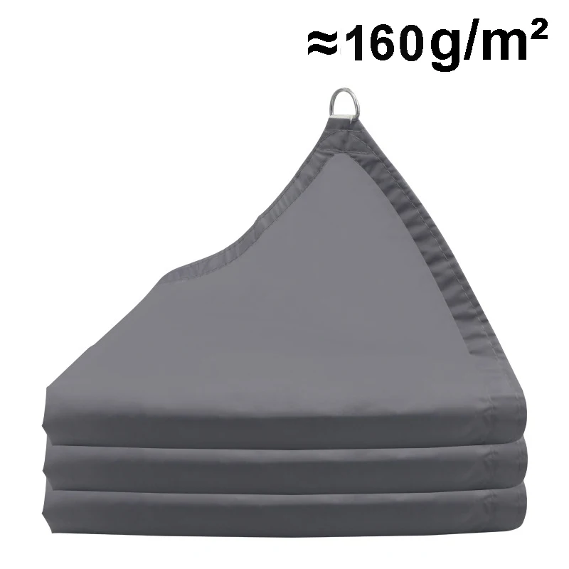 Sunshade Sail Waterproof 2*2 4*4 6*6 3*3*3m Large Sun Shade Sail Oxford Cloth Anti-UV Tarp Camping Rain Awning Outdoor Tarpaulin