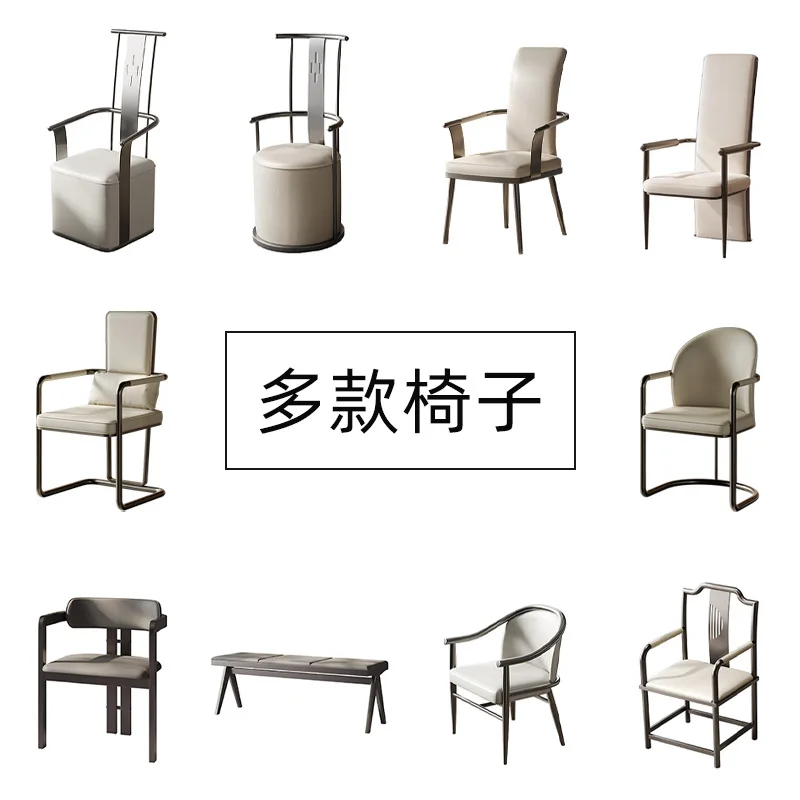 Tea chair, back chair, dining chair, coffee table  balcony, kung fu tea, study, living room