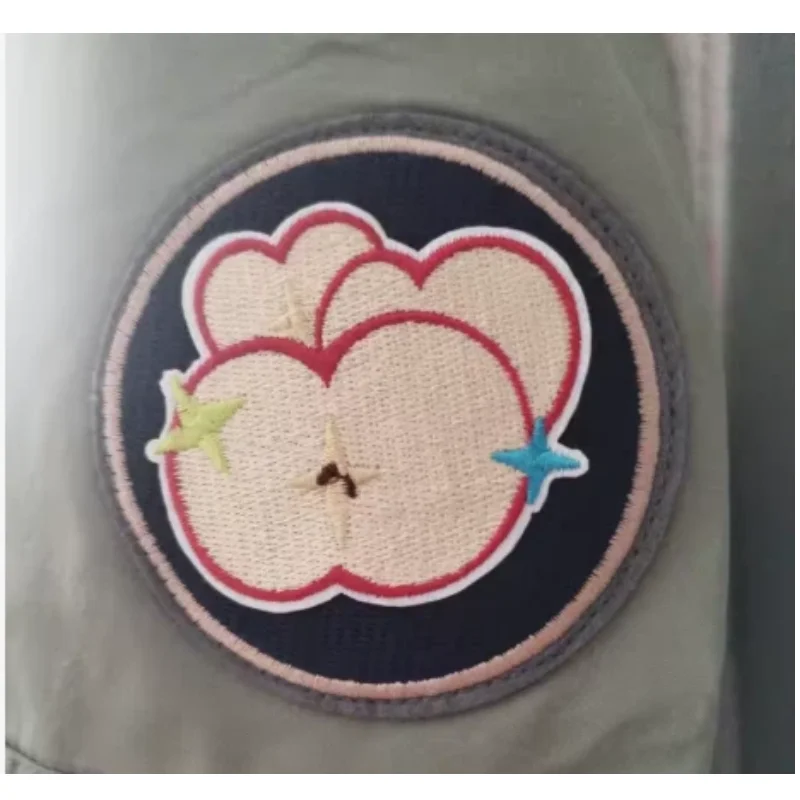 

Cartoon Children Fruit Red Apple Bear Iron-on Sew Embroidery Badge Patches DIY T-shirt Hat Backpack