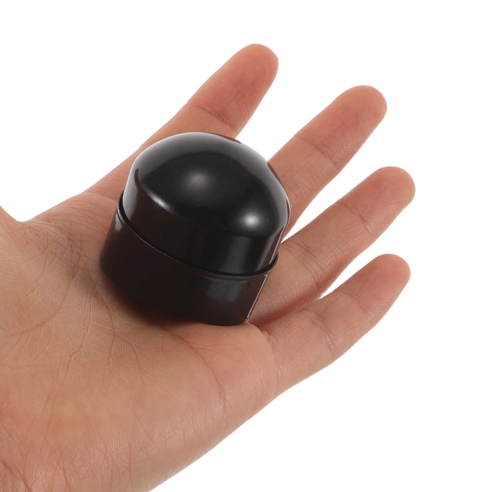 

20 Sets Bolt Safety Caps Stainless Iron Nut Covers Protective Dust Screw Covers for Outdoor Fitness Equipment Security Bolt