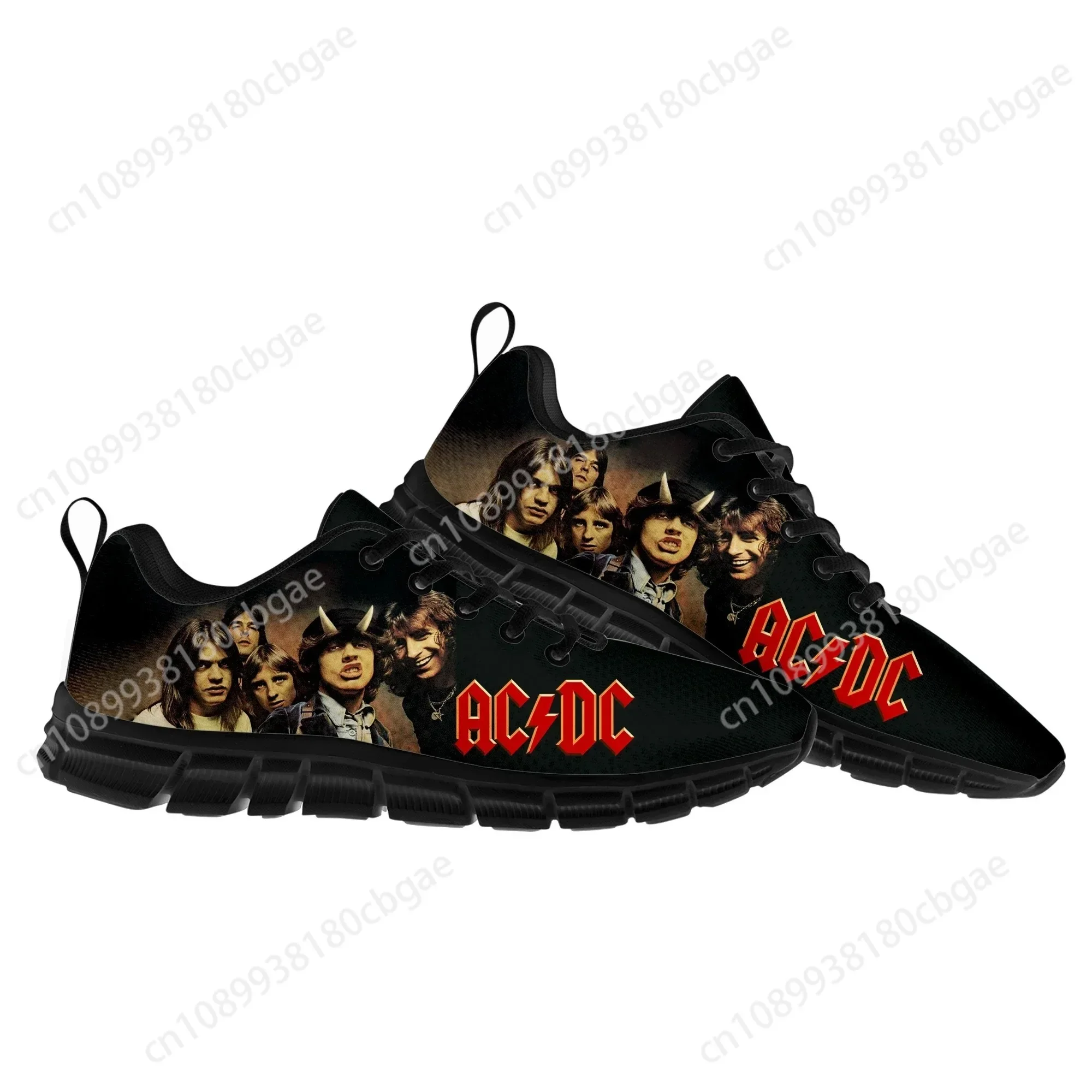 

A-AC Rock Band D-DC Sports Shoes Mens Womens Teenager Sneakers High Quality Casual Sneaker Couple Custom Shoes