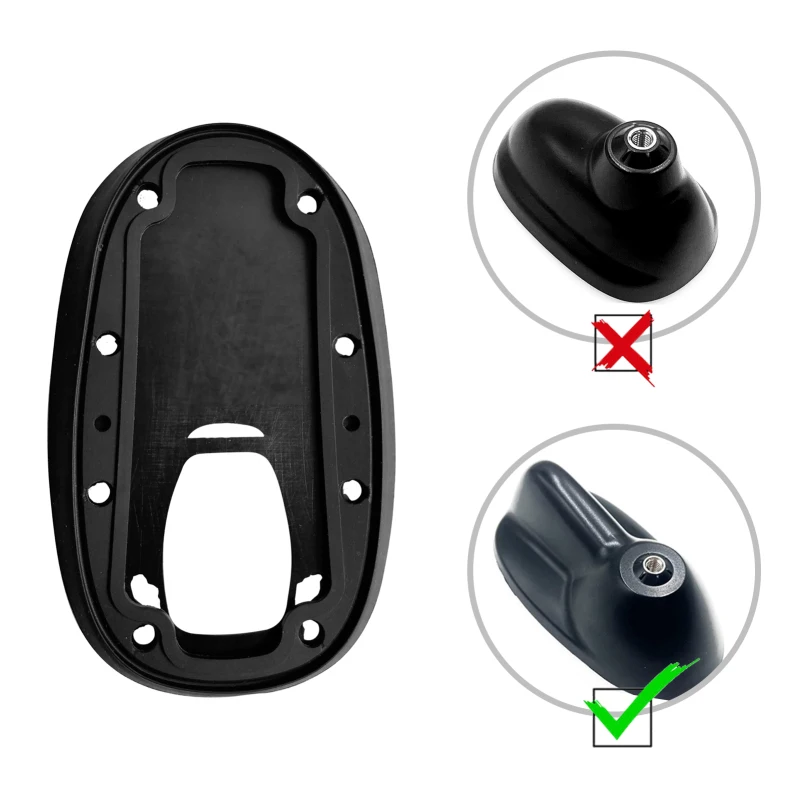 Antenne Basis Pakking, Auto Rubberen Dak Antenne Basis Afdichting Pakking Vervanging voor BMW Mini R55 R56 65203456088 , 65203456089