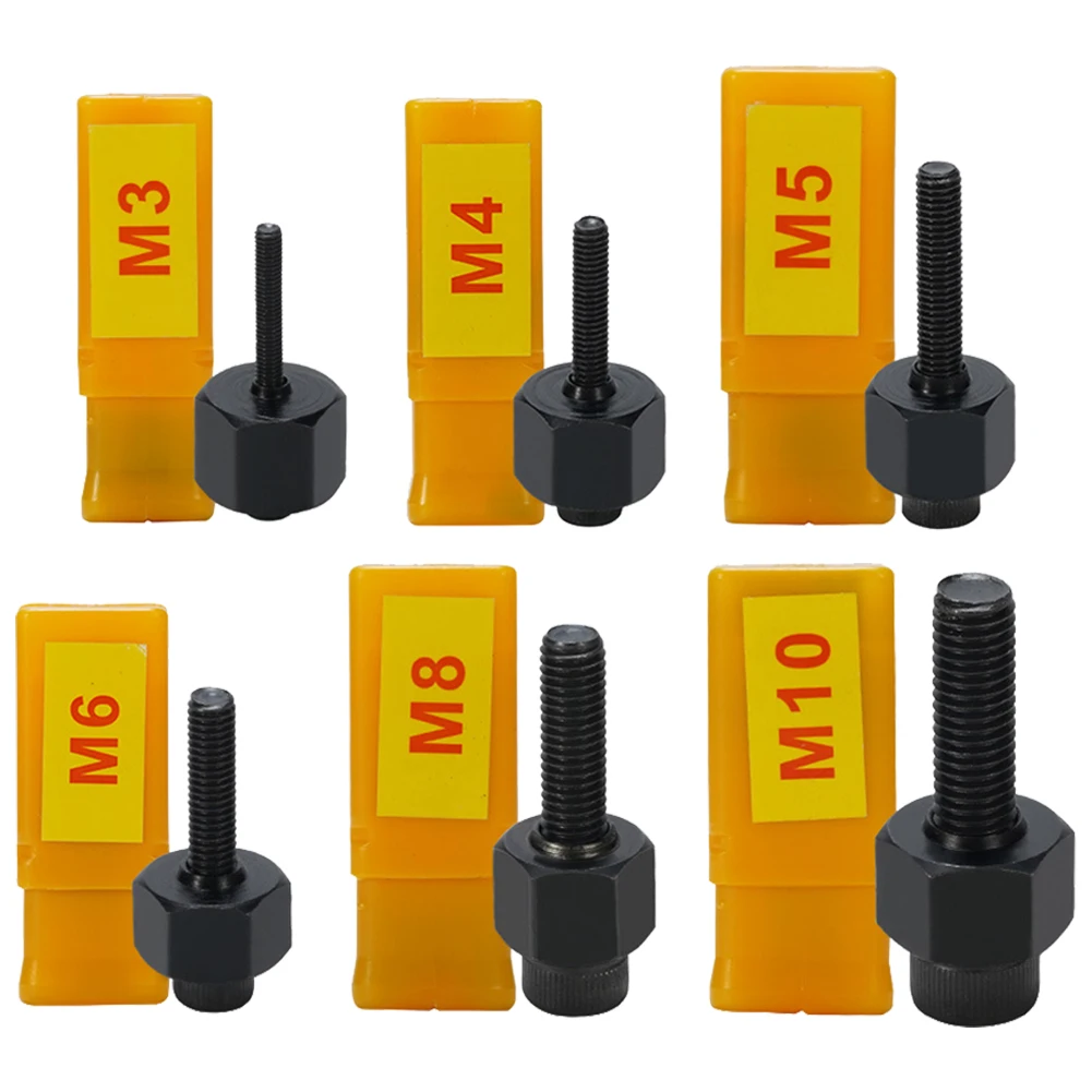 21Pcs Rivet Nut Tools Hand Rivet Nut Head Rivnuts Tools Hand Nuts Riveter Rivnut Tool for Nuts M3 M4 M5 M6 M8 M10