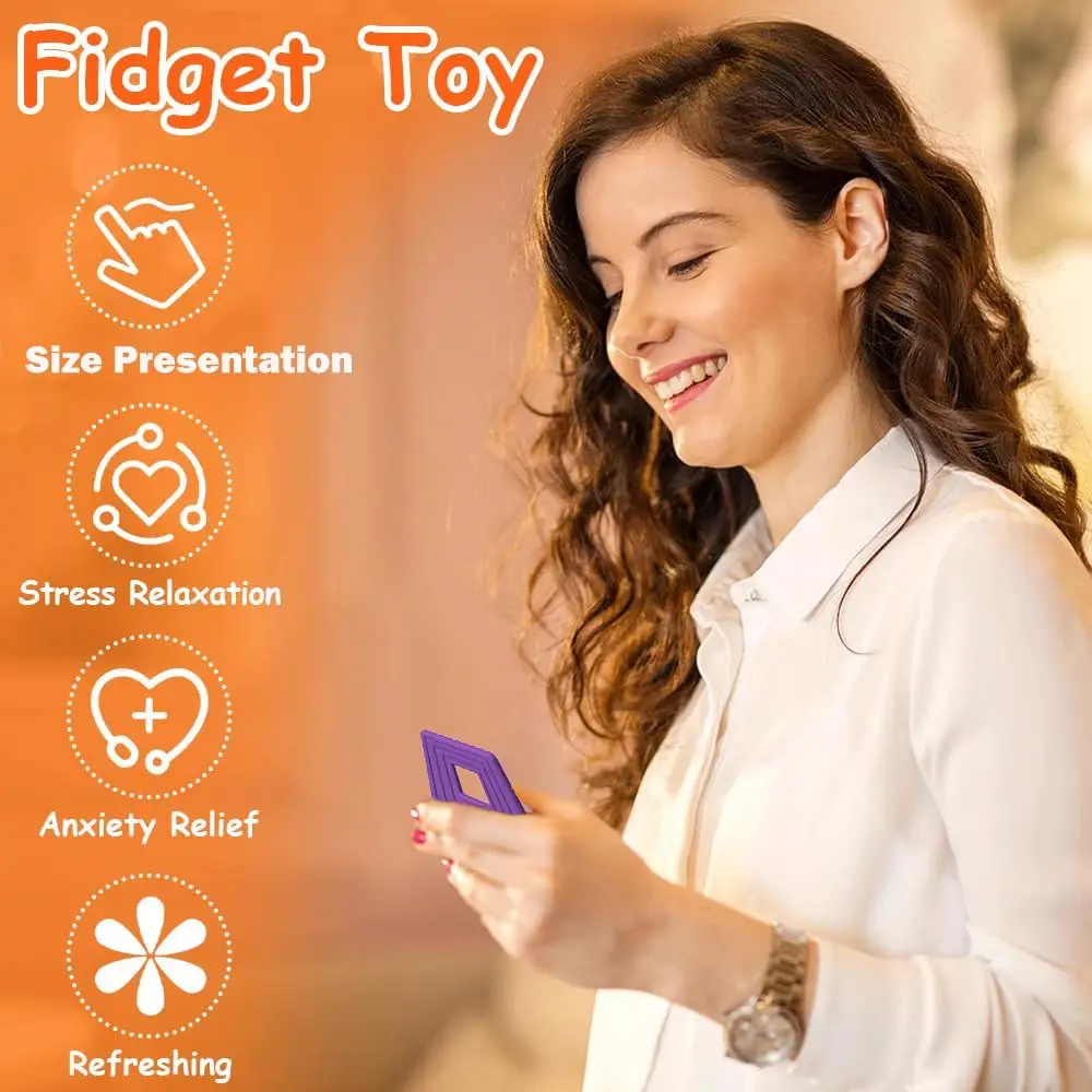 6 Teile/satz Strukturierte Weiche Sorgen Stein Zappeln Spielzeug Silikon Entspannende Kinder Sensorischen Stein Kreative Kein Lärm Strukturierte Sorgen Felsen