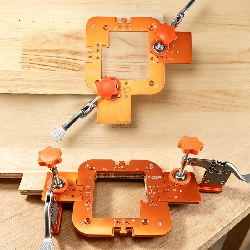 aluminum-alloy-cabinet-grooving-jig-u-slot-arc-routing-template-woodworking-concealed-handle-recess-locator-for-trimmer-router