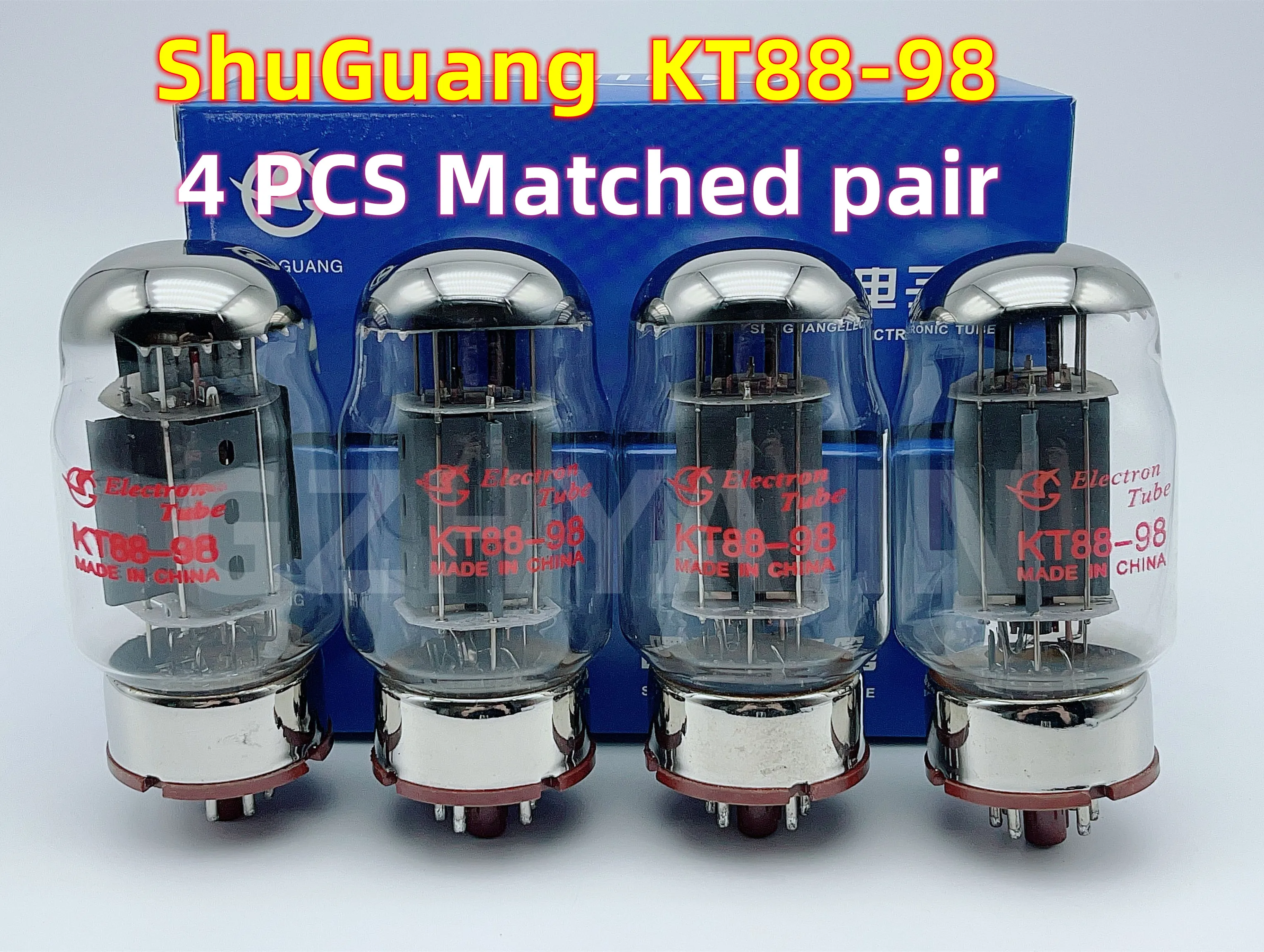 

New 4pcs KT88 Tube ShuGuang HiFi Vacuum Tube Amplifier New Tested Matched Quad