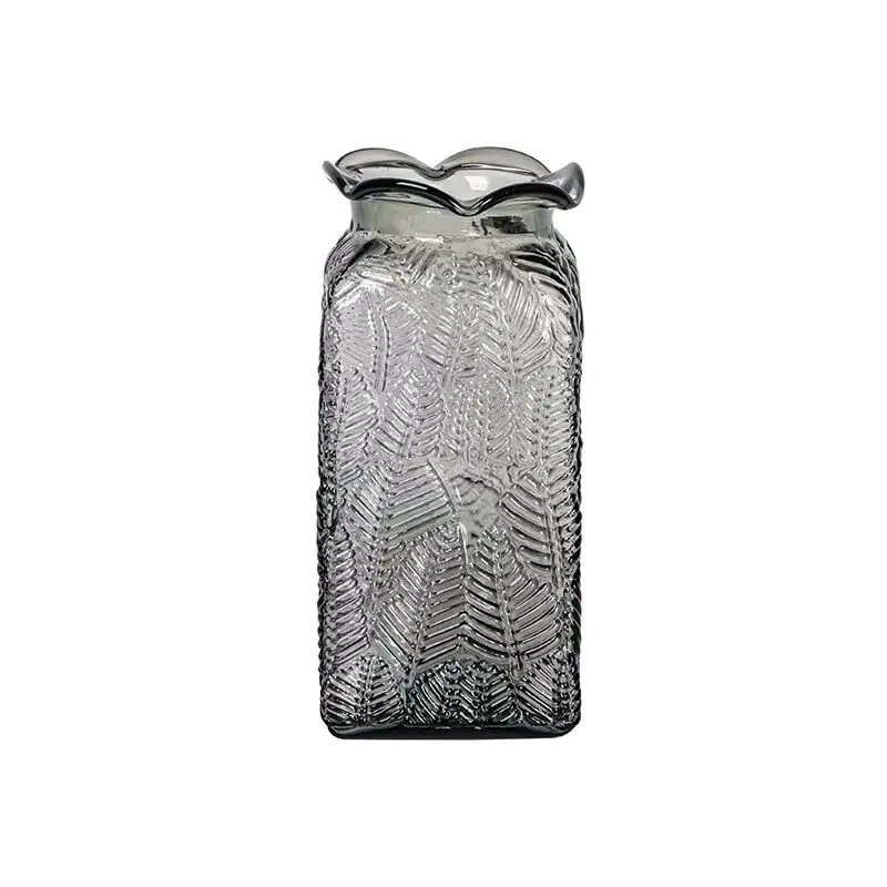 Vintage Glass Vases Home Decor Glass Flower Ware Bar Model Room Soft Vase