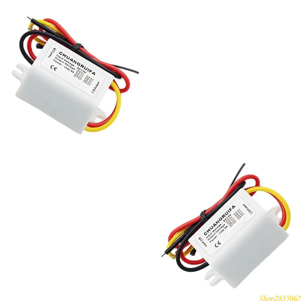 Small Power Converter 3A 15W 12V to 5V Step Down Electric Regulator Module 831F