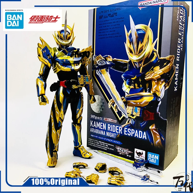 

Bandai Original Kamen Rider Model ESPADA ARABIANA NIGHT Figure-rise Arabian night Anime Action Figure Assembly Gifts Children