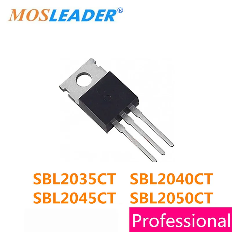 Mosleader 50pcs TO220 SBL2035CT SBL2040CT SBL2045CT SBL2050CT High quality