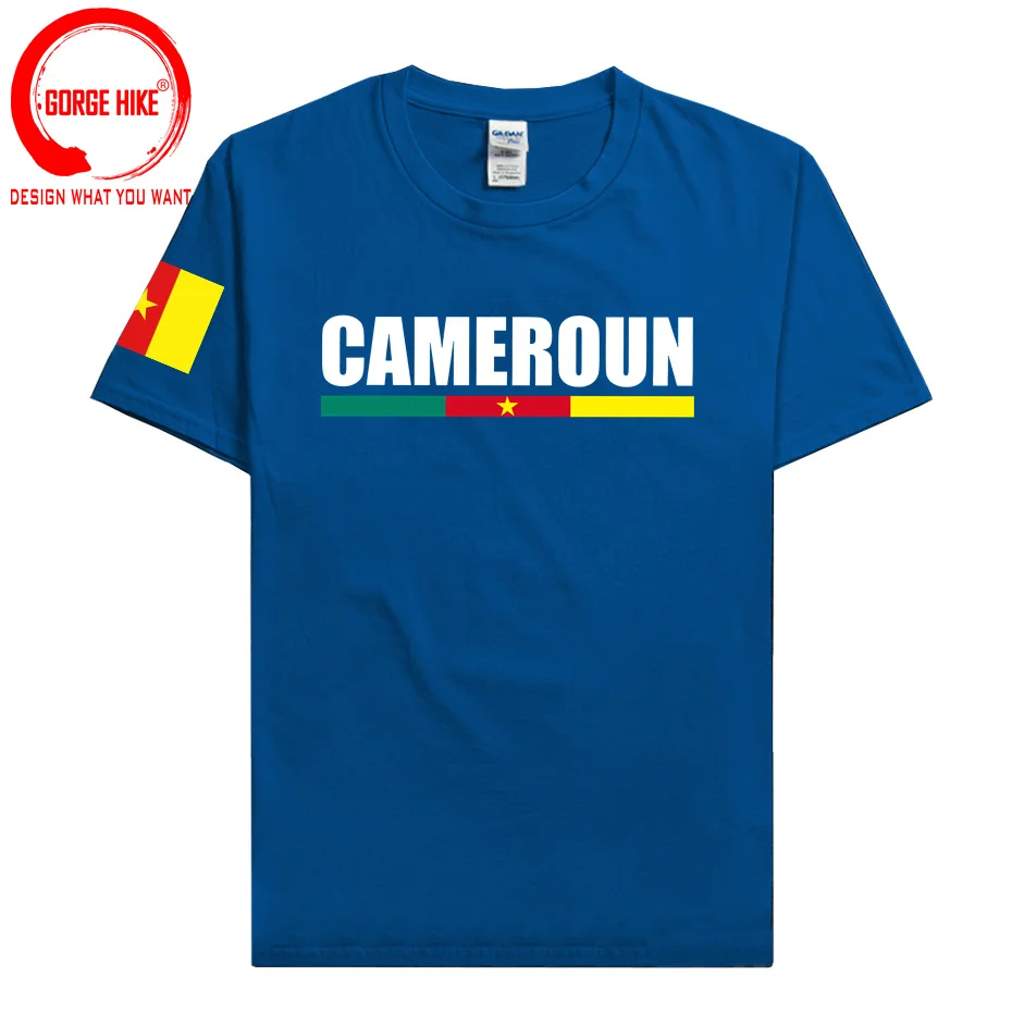 Cameroon Flag T Shirt Men Fashion 2024 Jersey Nation Team T-shirt Clothing Tees Country Sporting CMR Cameroun Cameroonian tshirt