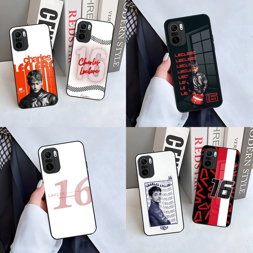 charles-leclerc-16-f1-capa-de-telefone-para-xiaomi-15-14-13-12-mi-11-s-t-x-ultra-lite-t-pro-capa-de-vidro-temperado