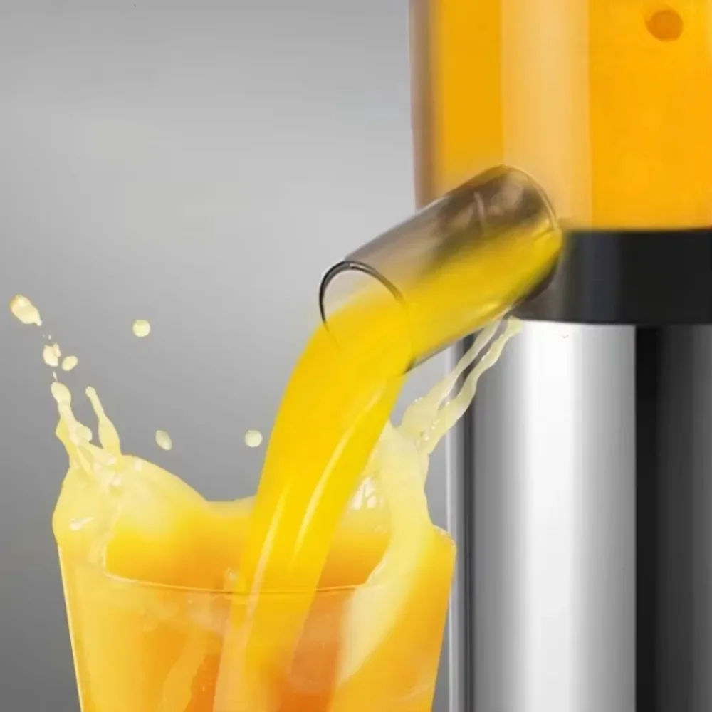 High Juice Yield Stainless Steel Shaft Healthy Orange  Cold Press Commercial Juicer Machine