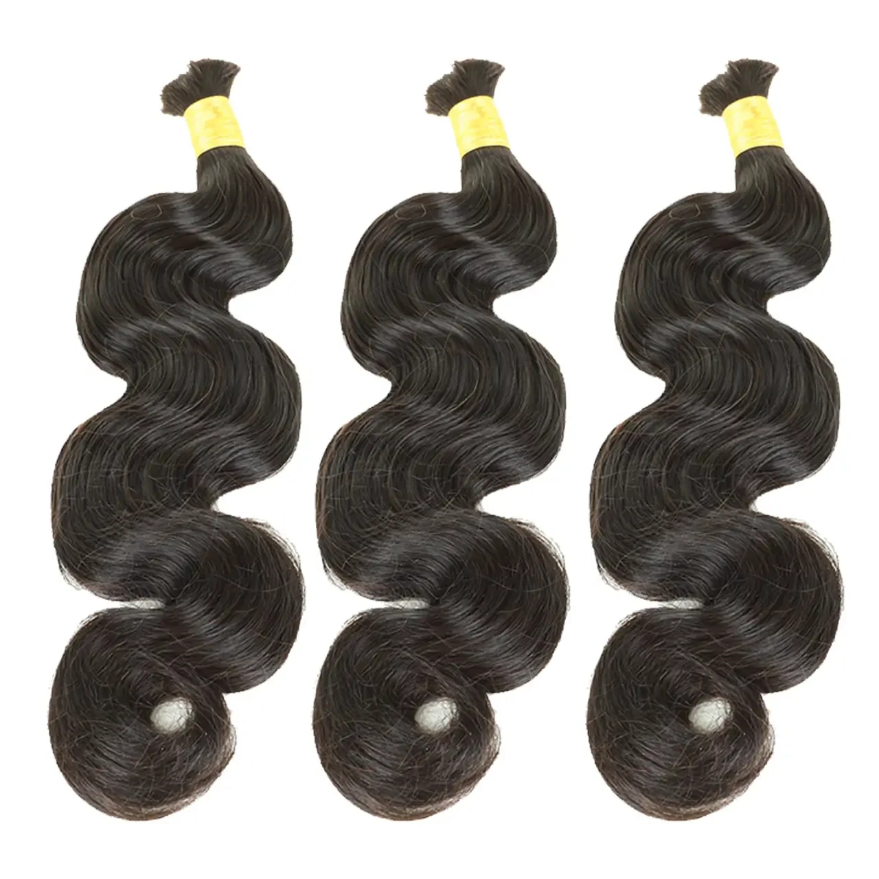 Body Wave Virgin Braiding Hair 16-26 Inch No Weft Bulk Hair 1B Human Hair Extensions Braizlian Hair Braiding Human Hair Bulk