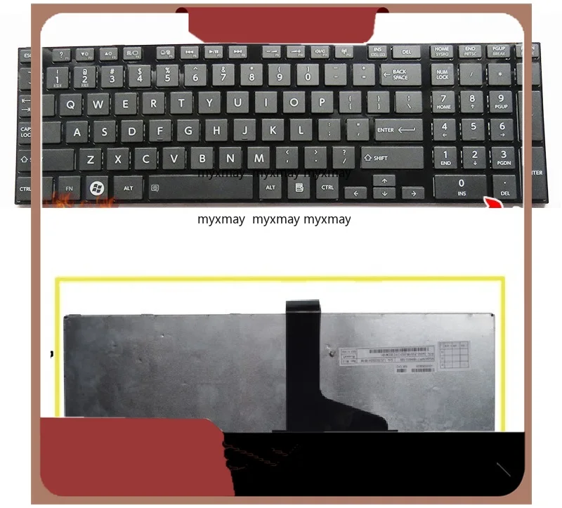 

SSEA New US Keyboard For Toshiba Satellite S850 S850D S855 S855-01L S855-043 S855-045 S855-050 S855-S5251 S855-S5254 S855-S5260