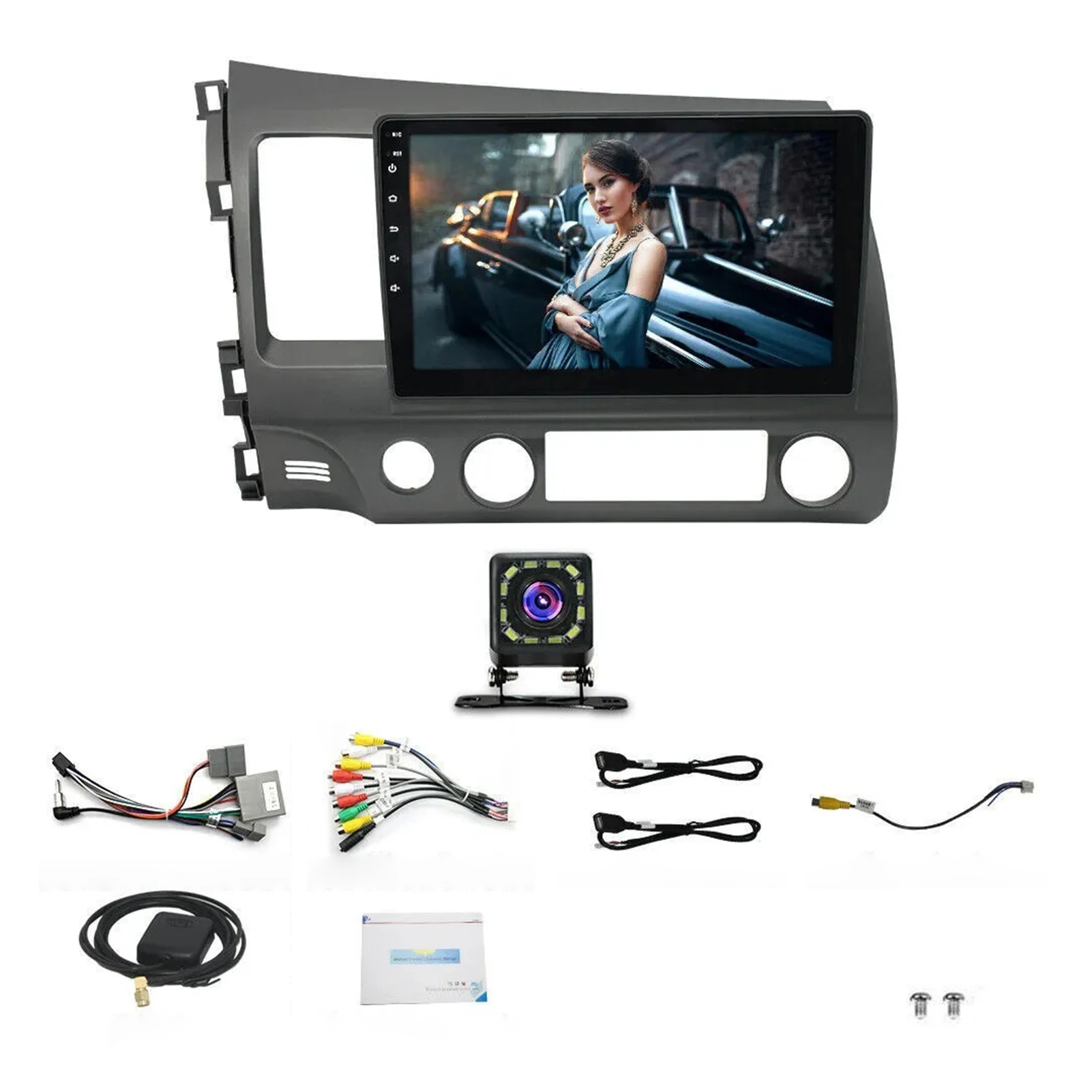 Stay Entertained On Road With Car Radio Split Screen Capability Full Output Split Screen