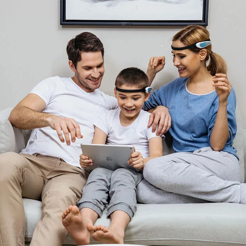 أداة الارتجاع الحيوي EEG، أداة تدريب تركيز الأطفال، كاشف EEG الجيل الثاني Brianlinklite