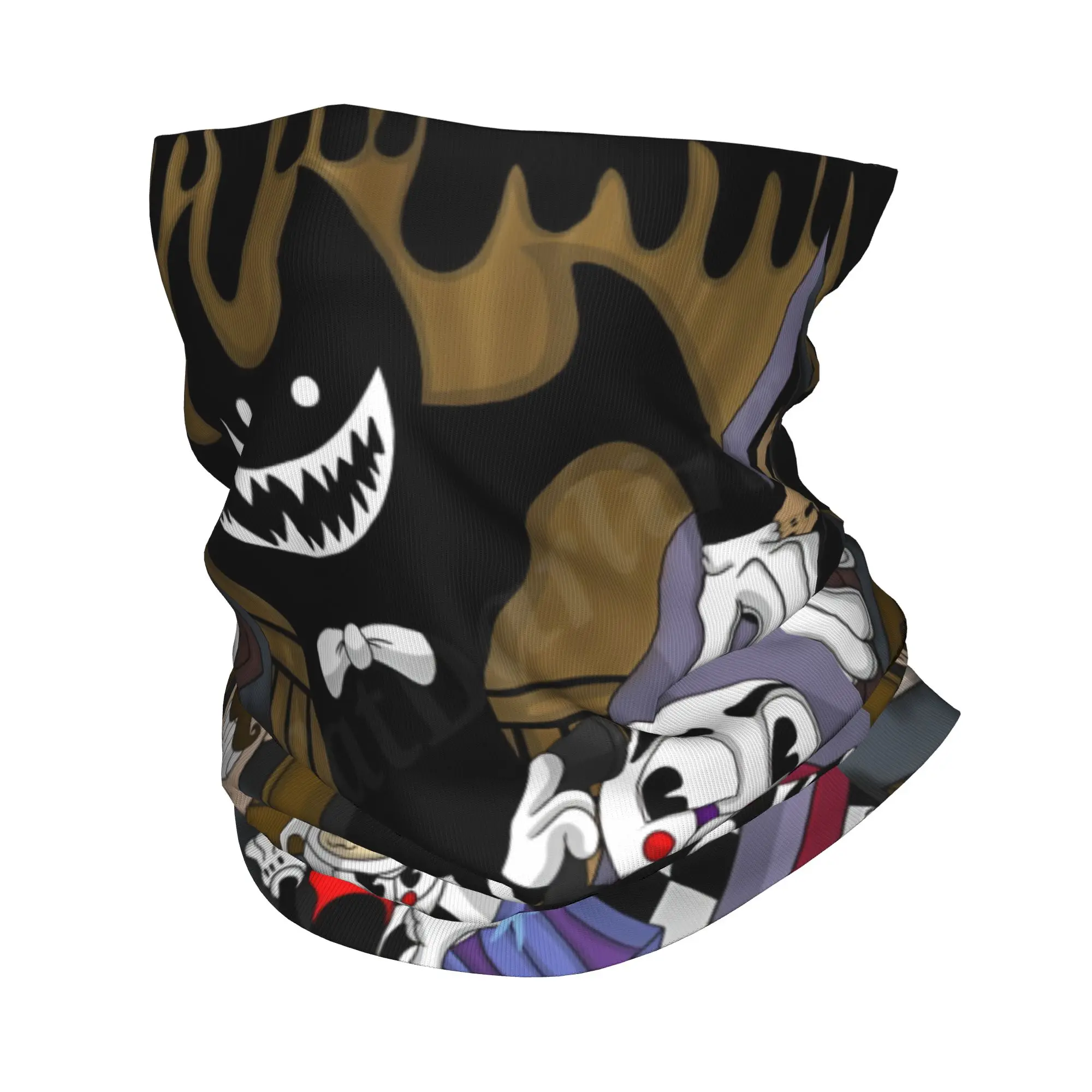 

Пользовательские ретро-музыка C-Cupheades бандана зимняя теплая шея мужская ветрозащитная накидка шарф для лица для лыж винтажная повязка на голову с гетрами