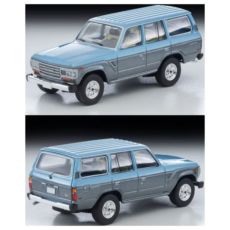 TAKARA TOMY TOMYTEC Tomica 1/64 TLV-268a/b TOYOTA LAND CRUISER LC60 moteur de jouet en alliage nord-américain moulé sous pression modèle en métal cadeaux