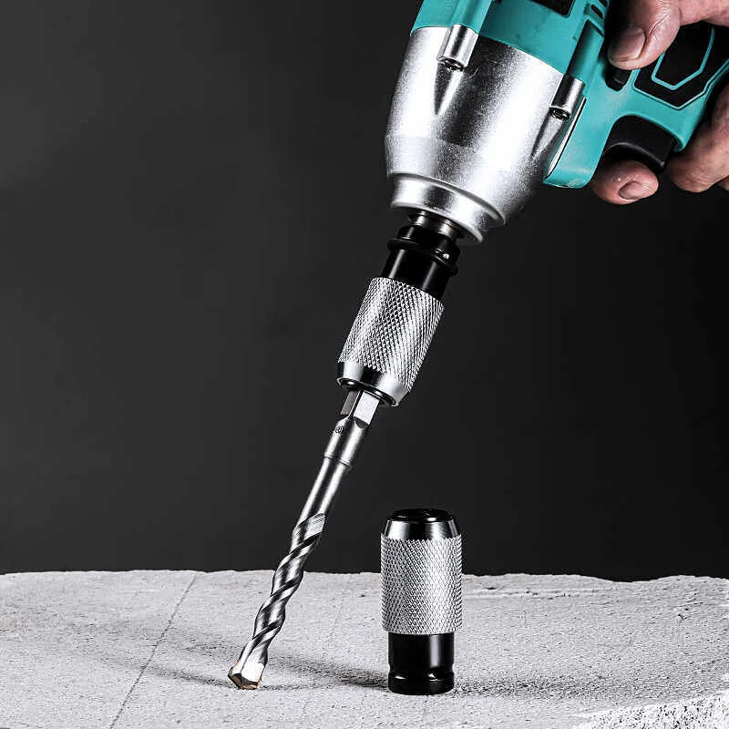 Electric Wrench to Hammer Drill Adapter Socket Converter Universal Multi-function Electric Drill Repair Tool