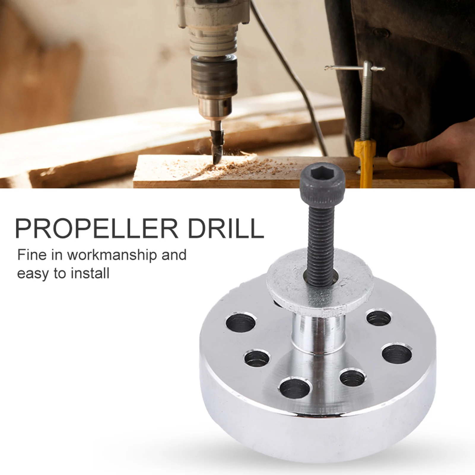 Propeller Drill  RC Accessory RC Model Airplane Accessory Propeller Drill  Drill Jig For DLE30 / DLE55 / EME55 Engine