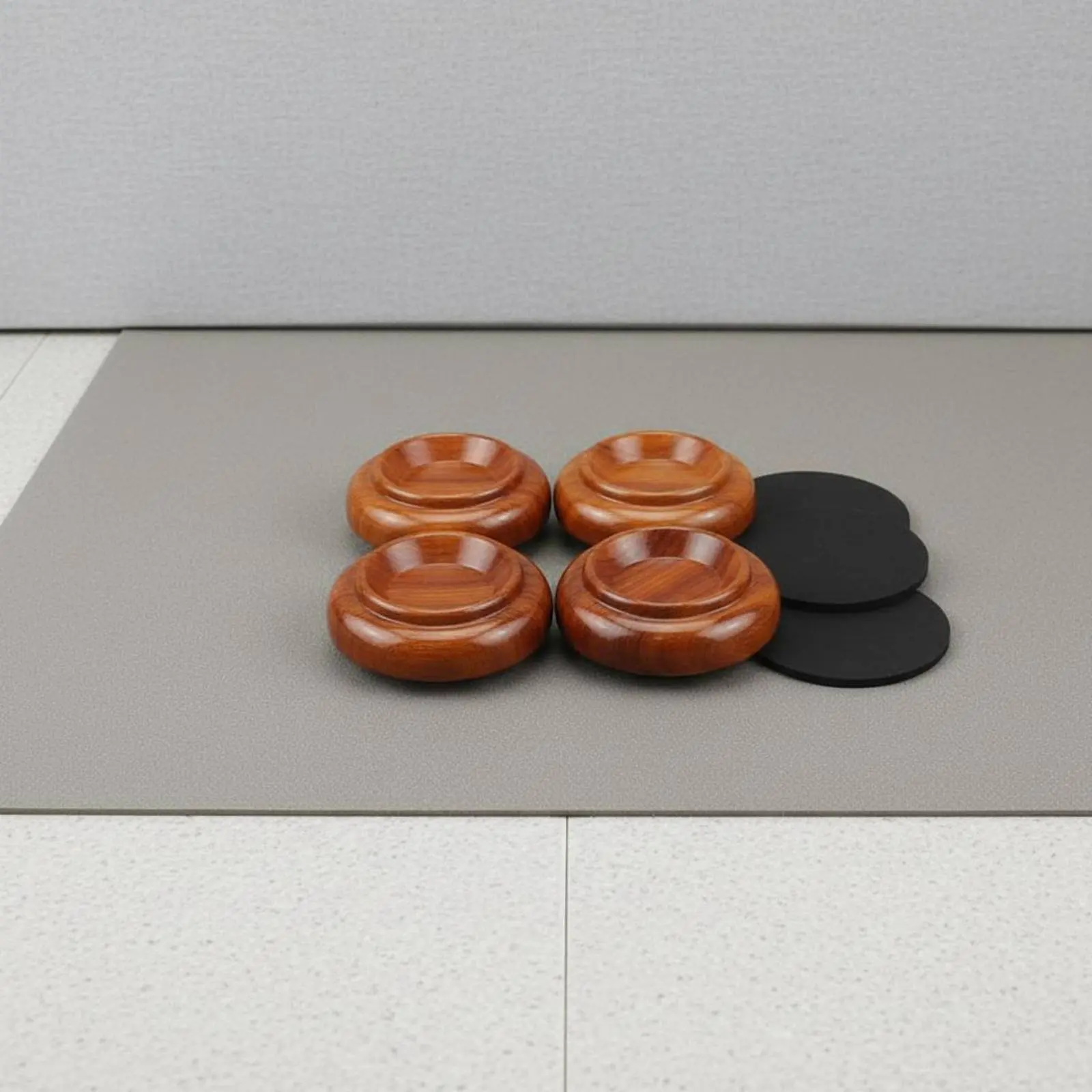 

Комплект из 4 противоскользящих подставок для ножек пианино, защитные накладки для мебельных ножек, устойчивые к царапинам, с функцией распределения нагрузки