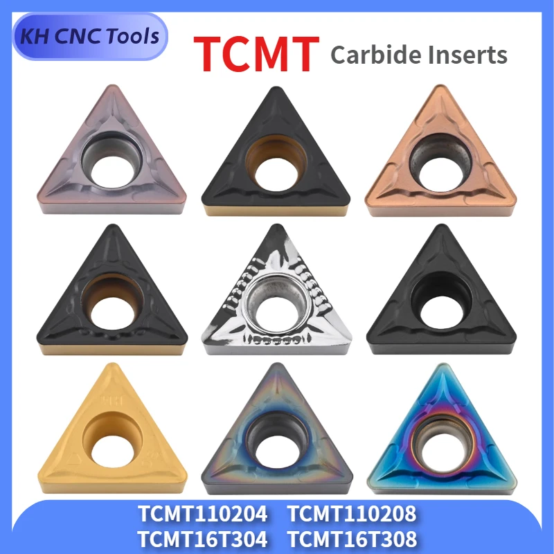 

TCMT110204 TCMT110208 TCMT16T304 TCMT16T308 Carbide turning insert TCMT CNC Lathe Cutter Turning Tools For Stainless Steel