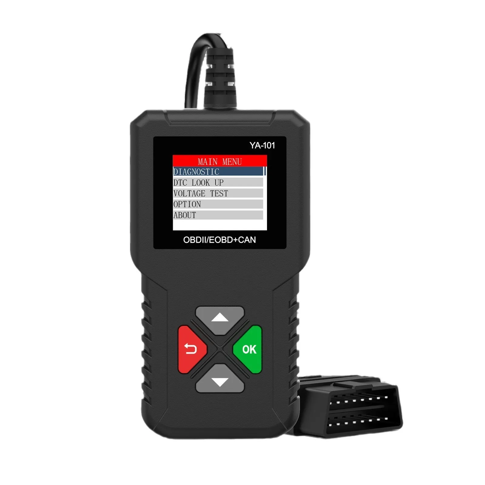 

Original EDIAG YA101 Code Reader OBDII/EOBD OBD2 Scanner Engine Fault OBD Car Diagnostic Tool Upgrade With USB