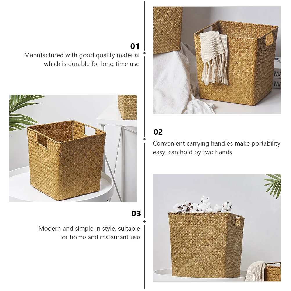 

1 pc Storage Basket Versatile Organizer Kitchen Home Restaurant Spice Canned Food Pet Supplies Books Snacks Simple