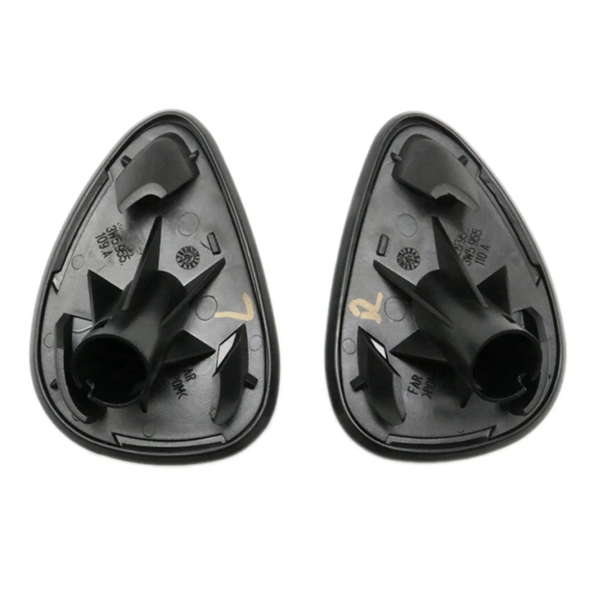 3W8955101A 3W8955102A ฝาครอบเครื่องล้างไฟหน้าสำหรับ BENTLEY CONTINENTAL GT GTC เครื่องล้างแบบไม่พ่นสี