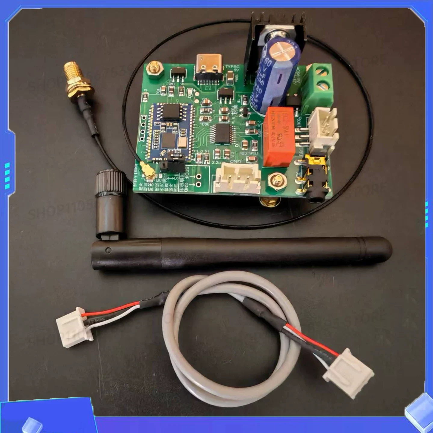 Bluetooth 6.2 version lossless Bluetooth receiver QCC3084 QCC5181 with DAC Bluetooth decoding board